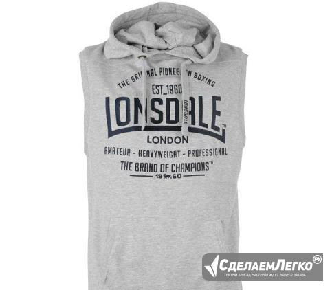 Безрукавка - Lonsdale Box Sleeveless Hoody Mens Санкт-Петербург - изображение 1