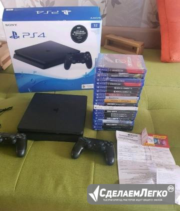 Ps4 slim 500gb/1000gb Уфа - изображение 1