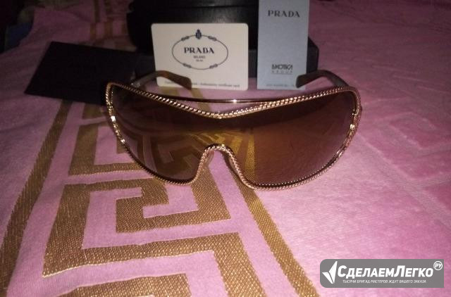 Женские солнцезащитные очки prada Москва - изображение 1