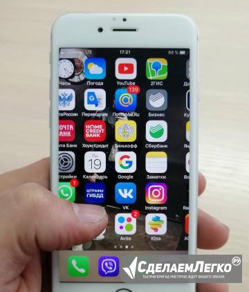 iPhone 6 silver Ростест Новокузнецк - изображение 1