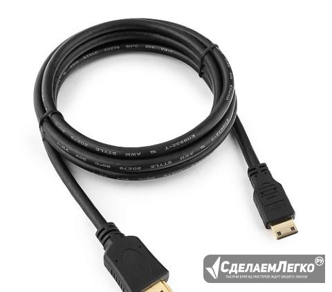 Кабели hdmi-minihdmi Cablexpert CC-hdmi4C-6 Воронеж - изображение 1