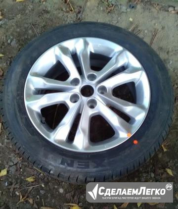 215/55 R17 диск шина nexen classe kia optima Москва - изображение 1
