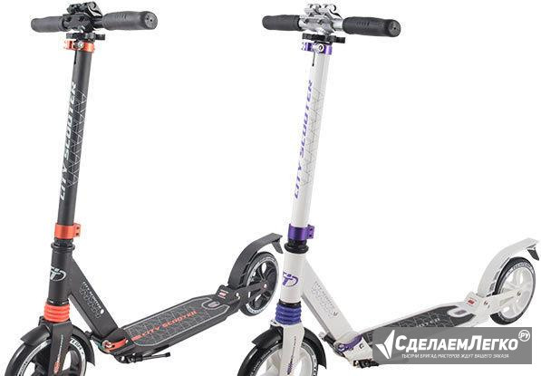 Самокат Tech Team City Scooter 1/4 (черный) Севастополь - изображение 1