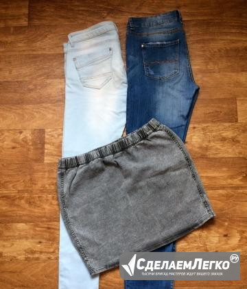 Джинсы Bershka, Terranova, юбка HM, платье incity Москва - изображение 1
