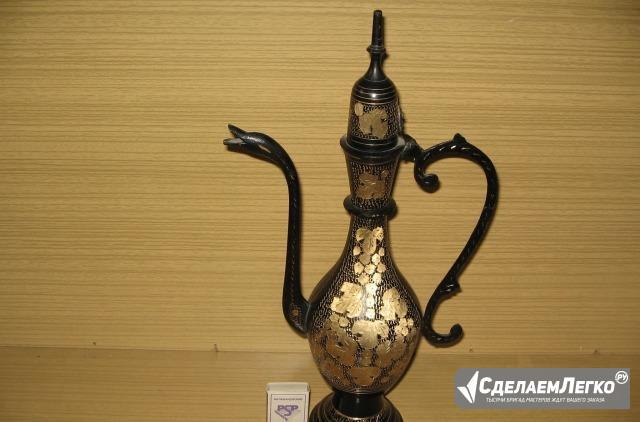 Красивый латунный кувшин Москва - изображение 1