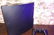 PS3 Slim + акк с играми Sony Playstation 3 пс3 Новокузнецк