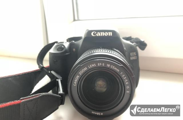 Зеркальный фотоаппарат Canon EOS 600 D Алексин - изображение 1