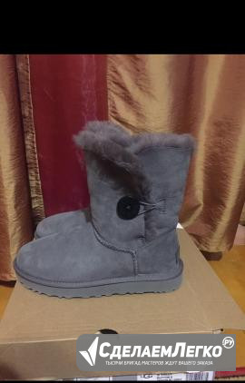 Полусапожки сапоги UGG 1016226 grey оригинал Москва - изображение 1