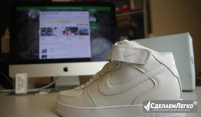 Кроссовки Nike Air Force 1 White Санкт-Петербург - изображение 1