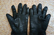 Мужские кожаные перчатки Псков
