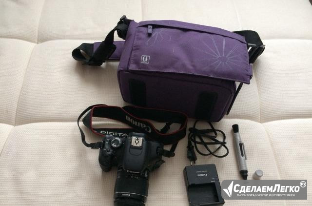 Canon 600D Kit 18-55mm + сумка Москва - изображение 1