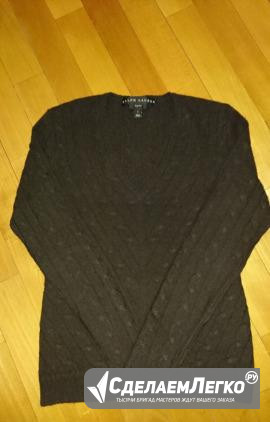 Джемпер кашемир Ralph Lauren black Label оригинал Москва - изображение 1
