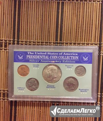 Монета США президентская коллекция серебро в упако Севастополь - изображение 1
