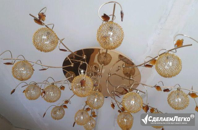 Люстра на 16 плафонов. Как новая Санкт-Петербург - изображение 1