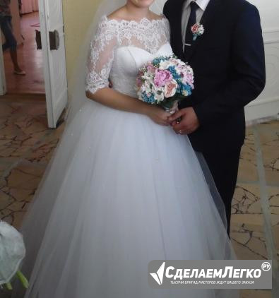 Красивое свадебное палатье Балаково - изображение 1
