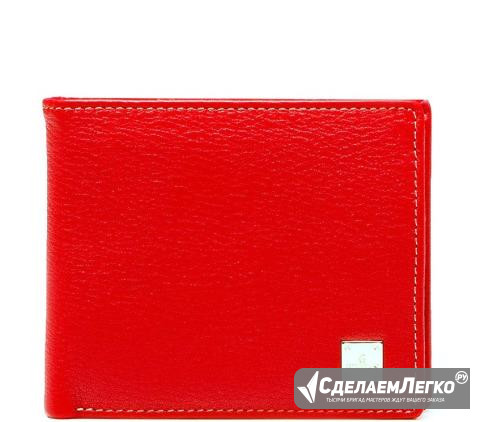Красный портмоне кошелек Gillian 11х9,5х2 см Москва - изображение 1