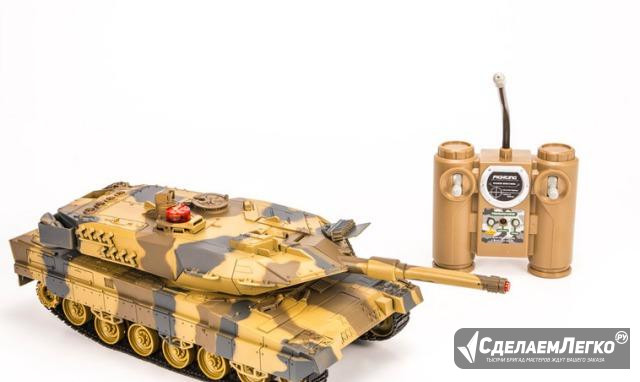 Р/у танк Huan Qi leopard со звуком (29 см). Новый Нижний Новгород - изображение 1