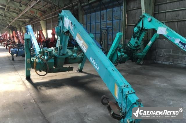 Кран манипулятор кму Тадано Maeda Kato Unic Москва - изображение 1