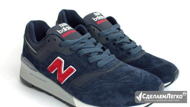 Кроссовки N Balance 997 Blue замша (48 EUR) Санкт-Петербург - изображение 1