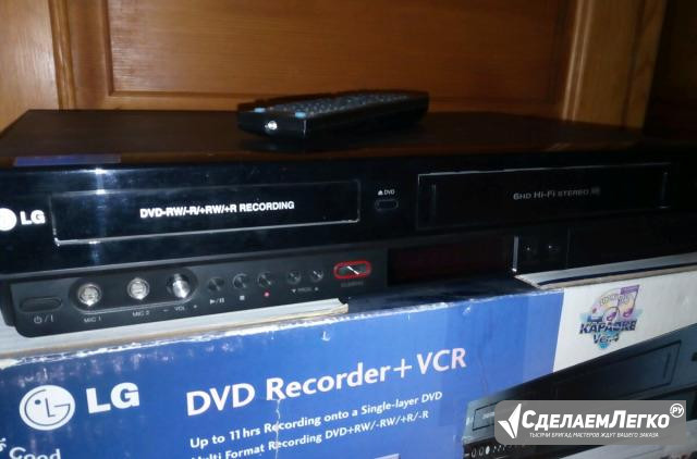 Мультиформатный DVD+VCR Recorder Новосибирск - изображение 1