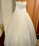 Свадебное платье,цвет айвори Подольск