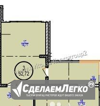 2-к квартира, 52.7 м², 3/16 эт. Сочи - изображение 1