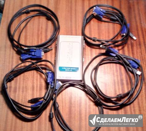 KVM D-Link dkvm-4u + полный набор кабелей Орел - изображение 1