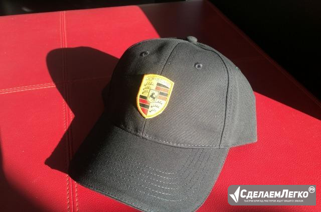 Бейсболка Porsche Crest cap black Санкт-Петербург - изображение 1