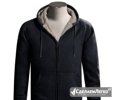 Утеплённая худи Moose Creek, новая, XL(L), черная Москва - изображение 1