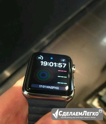 Apple watch стальные 42мм в черкесске Черкесск - изображение 1