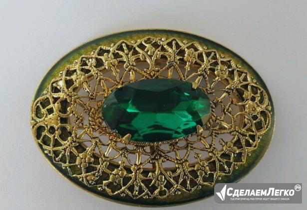 Старинная брошь 50-60г.г. Чехия Москва - изображение 1