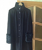 Пальто чёрное кашимировое Биробиджан