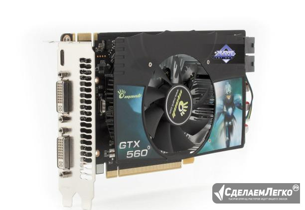 Видеокарта GeForce GTX-560 Омск - изображение 1
