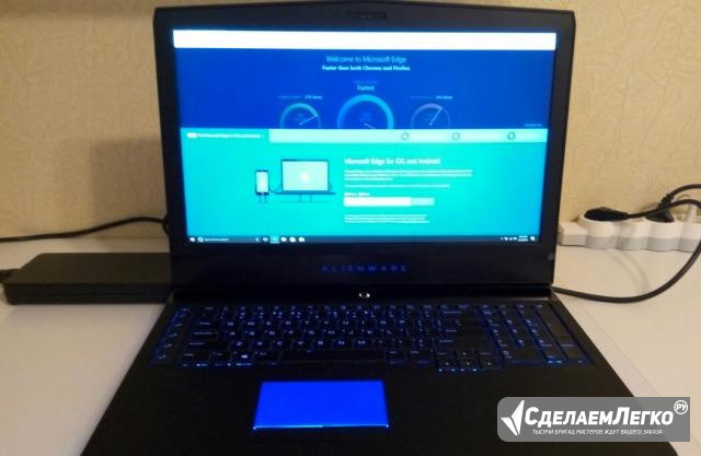 Игровой ноутбук Alienware R4 17 gtx1070 Москва - изображение 1