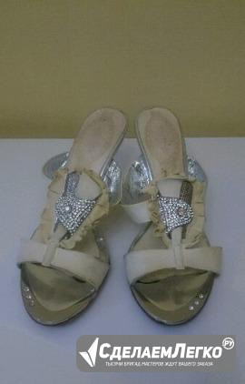 Кремовые босоножки Москва - изображение 1