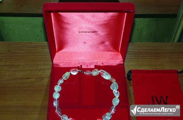 Бусы, кварц-волосатик (рутил) Москва - изображение 1