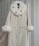 Зимнее пальто на подстежке из кролика Кострома
