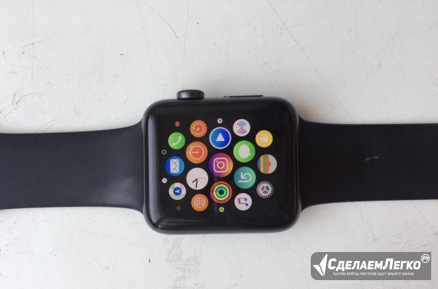 Apple Watch Series 3 42mm Space Gray Новосибирск - изображение 1