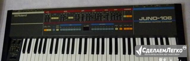 Синтезатор Roland juno-106 Новоуральск - изображение 1