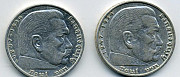 Германия, 5 марок 1936-38гг Курск