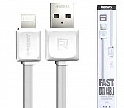 USB дата-кабель Apple Lightning Remax Fast плоский Томск
