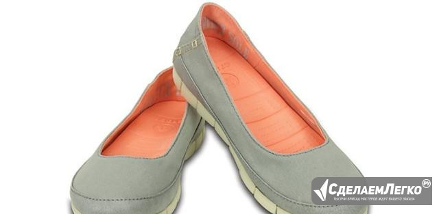 Новые мокасины Crocs Москва - изображение 1