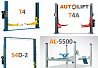 Подъемники AutOLift 2-х и 4-х стоечные Санкт-Петербург