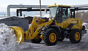 Уборка снега тракторами. очистка территории Петушки