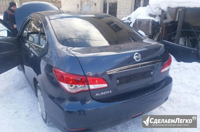 Almera g15 2014 1.6 k4m АКПП автомат задняя часть Москва - изображение 1