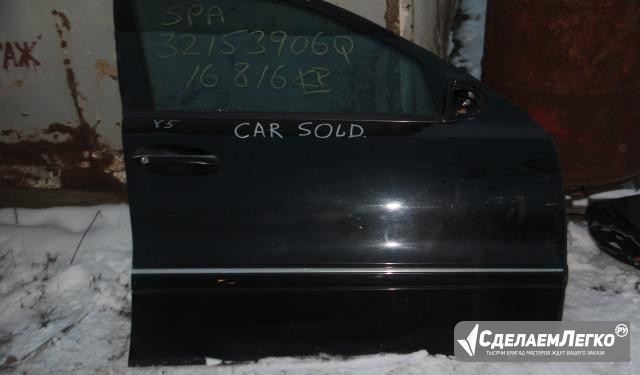 Mercedes w211 дверь правая чёрная Москва - изображение 1
