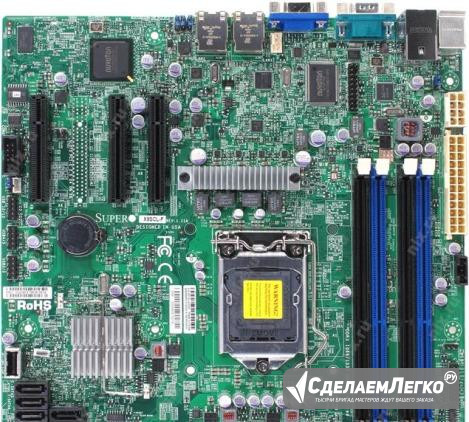 Материнская плата Supermicro X9SCL-F Серпухов - изображение 1