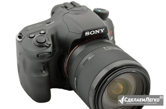 Sony A65(18-250мм) 2 Фильтра.8гб. Сумка.Доп/Акб Санкт-Петербург - изображение 1