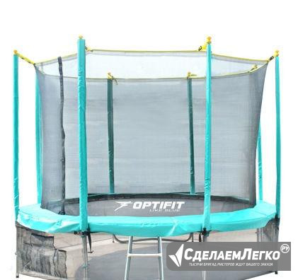 Батут optifit Like Green 8ft 2,44 м Москва - изображение 1