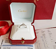 Кольцо Cartier Solitaire 0.23. ct оригинал Москва